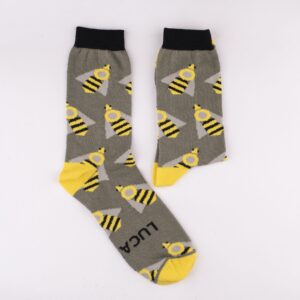 SocksArt  "Api" LUCAFONT Calze d'Autore Artefrontale