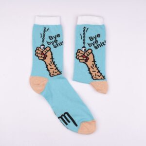 SocksArt  "Bye Bye Sh*th" LUIGI NOTARNICOLA Calze d'Autore Artefrontale