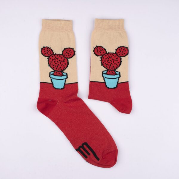 SocksArt  "Fico Mickey" LUIGI NOTARNICOLA Calze d'Autore Artefrontale