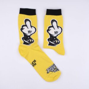 SocksArt  "Fu*k You" MARKBUFALO Calze d'Autore Artefrontale
