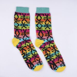 SocksArt  "Rainbow Flow" RAUL 33 Calze d'Autore Artefrontale