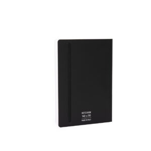 PININFARINA NOTEBOOK NERO IN CARTA DI ROCCIA - "STONE PAPER" - immagine 3