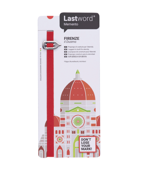Lastword® Memento Segnalibro “Firenze Duomo”