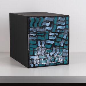 Cassettiera a 3 Cassetti X3 "Dance Green"  Limited Edition - immagine 11