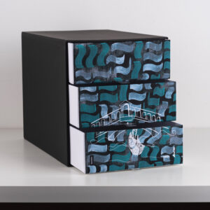 Cassettiera a 3 Cassetti X3 "Dance Green"  Limited Edition - immagine 9