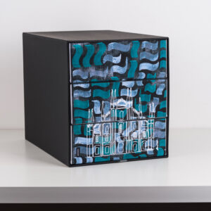 Cassettiera a 3 Cassetti X3 "Dance Green"  Limited Edition - immagine 6
