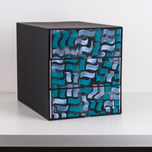 Cassettiera a 3 Cassetti X3 "Dance Green"  Limited Edition