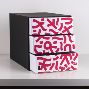 Cassettiera a 3 Cassetti X3  "Signs"  Limited Edition - immagine 9