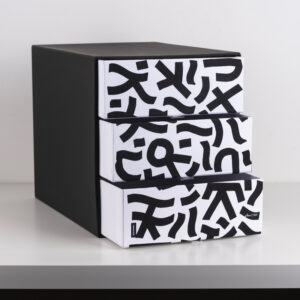 Cassettiera a 3 Cassetti X3  "Signs"  Limited Edition - immagine 7