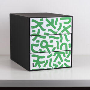 Cassettiera a 3 Cassetti X3  "Signs"  Limited Edition - immagine 4