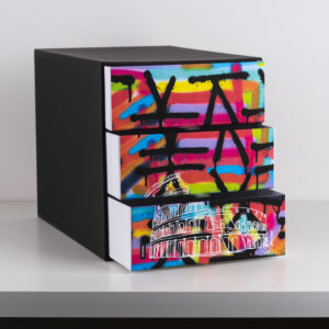 Cassettiera a 3 cassetti X3 "Rainbow"  Limited Edition - immagine 8