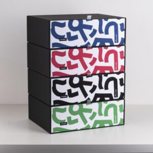 Cassettiera ad 1 Cassetto X1 "Nomadic Signs" Limited Edition - immagine 2