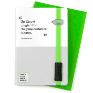 Lastword Greeting Card - Biglietto Augurale con Segnalibro Elastico - immagine 2