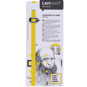 Lastword® Memento Segnalibro Elastico “Leonardo Da Vinci” - immagine 5