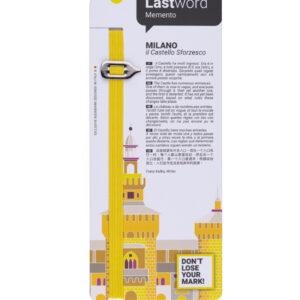Lastword® Memento Segnalibro Elastico “Milano Castello Sforzesco” - immagine 3