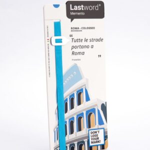 Lastword® Memento Segnalibro Elastico “ Roma Il Colosseo” - immagine 2