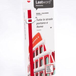 Lastword® Memento Segnalibro Elastico “ Roma Il Colosseo” - immagine 4