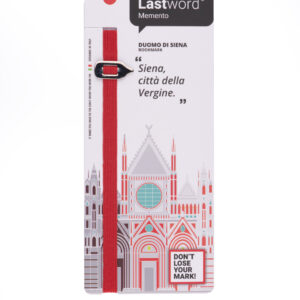 Lastword® Memento Segnalibro Elastico “Siena Duomo” - immagine 4