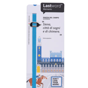 Lastword® Memento Segnalibro Elastico “Siena Piazza Del Campo” - immagine 5