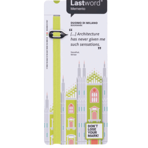 Lastword® Memento Segnalibro Elastico “Milano Duomo”