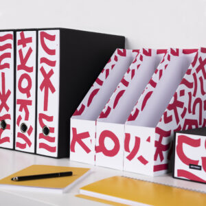 Portariviste Set 3 Pezzi X3  "Signs"  Limited Edition - immagine 2