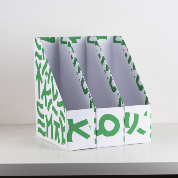 Portariviste Set 3 Pezzi X3  "Signs"  Limited Edition